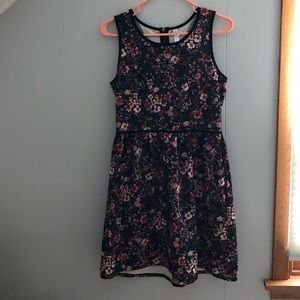 Floral tank dress
